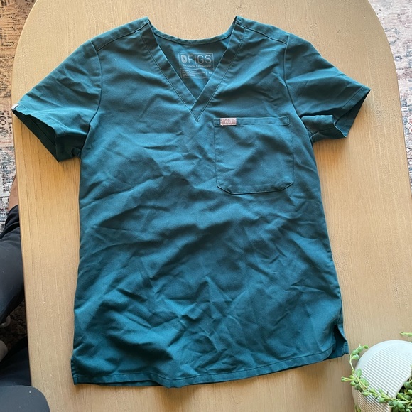 Figs Tops Figs Caribbean Blue One Pocket Scrub Top Poshmark